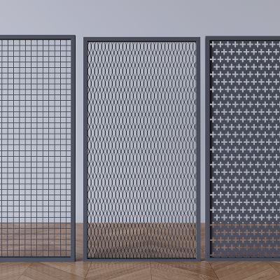 铁丝网护栏围栏 工业风铁丝网栏杆 隔断围挡防护网