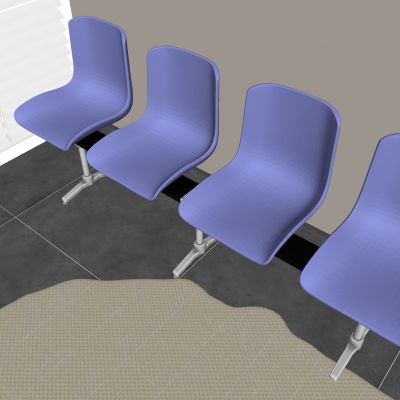 公共椅连排座椅 机场车站等候椅 靠背休闲椅