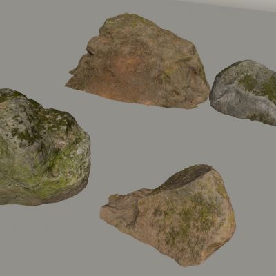 园林石头景观石 假山石块岩石造景