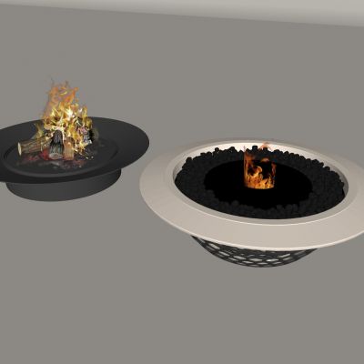 烧烤炉围炉煮茶 无烟烧烤炉火炉 篝火