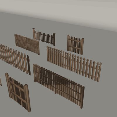 中式实木栏杆围栏 栅栏隔断防护栏 庭院围挡