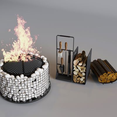 火炉篝火木材工具