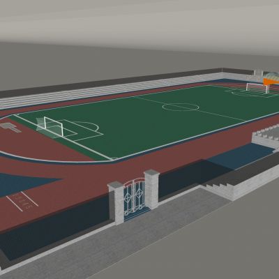 足球训练场地