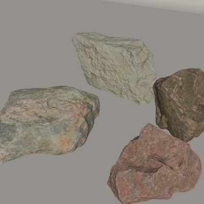 园林石头景观石 假山石块岩石造景 景观小品