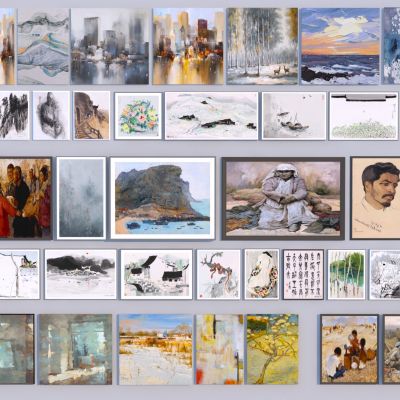 现代挂画装饰画