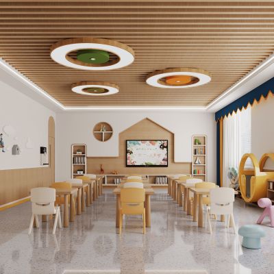 现代幼儿园教室教室