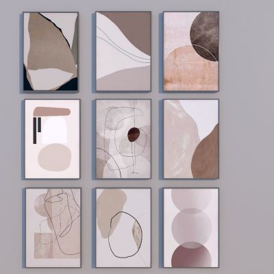 现代抽象个性装饰画