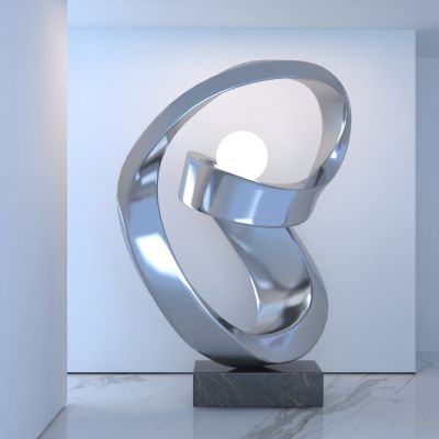 现代抽象雕塑摆件 