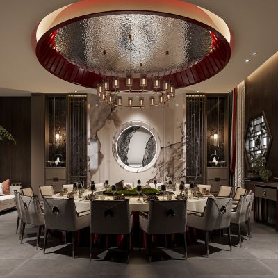 新中式餐厅包间