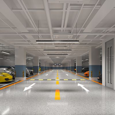 现代地下车库