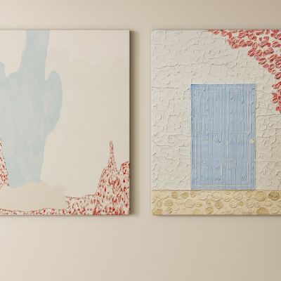 现代奶油风装饰画 挂画