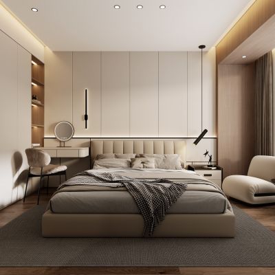 现代卧室
