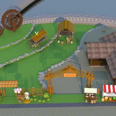 现代水果种植基地 