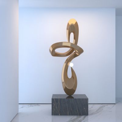 现代抽象雕塑摆件 