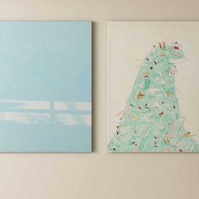 现代奶油风装饰画 挂画