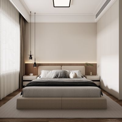 现代卧室