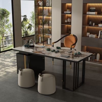 现代茶室 茶桌椅