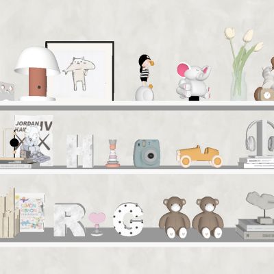 儿童卧室饰品摆件