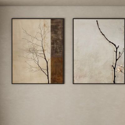 中古风抽象挂画 装饰画