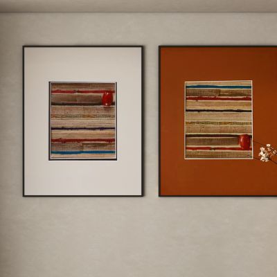 中古风抽象挂画 装饰画