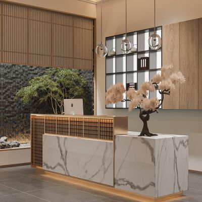 新中式公司前台