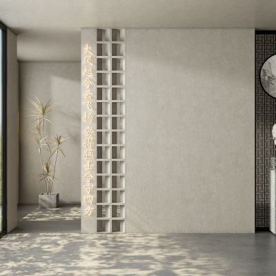 新中式隔断 玄关