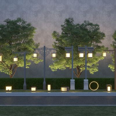 新中式景观灯 路灯