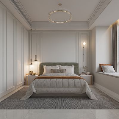 简欧卧室