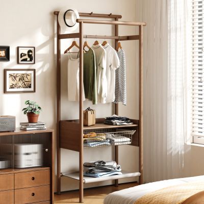 中古复古衣架 挂衣架 衣帽架 落地衣架