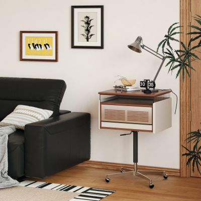 现代中古边几 移动边几 沙发边几 方形边几 玻璃边几 升降边几