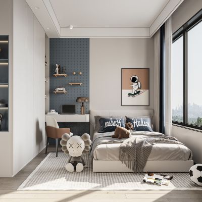 现代儿童房