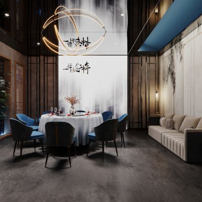 中式餐厅悠香苑包厢