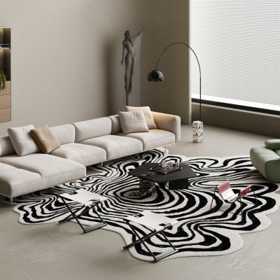 现代极简多人沙发 休闲沙发 直排沙发 沙发茶几 单人沙发 minotti沙发