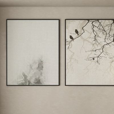 新中式简约装饰画 挂画