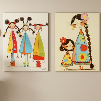 现代多巴胺装饰画 挂画