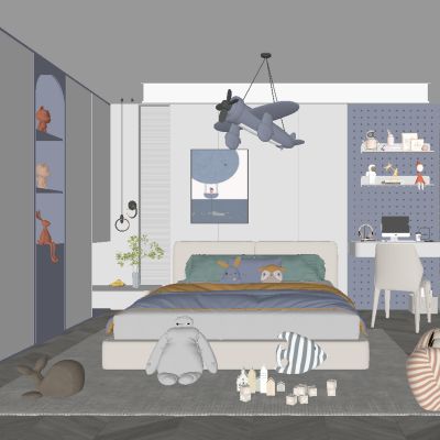 现代儿童房