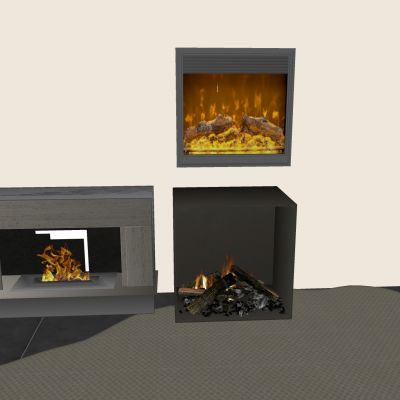 火箱 取暖器 电子壁炉 壁炉组合