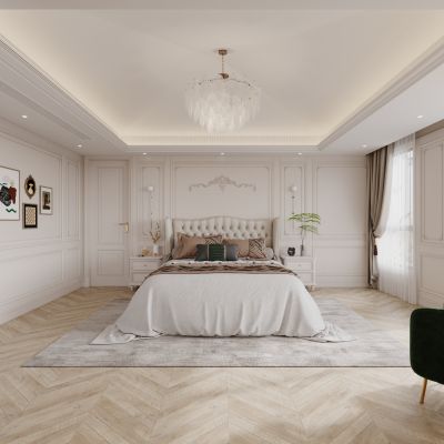 法式奶油风卧室