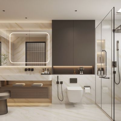 意式轻奢家居卫生间