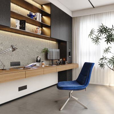 现代简约书房 卧室书房 客厅书房 开放式书房 别墅书房