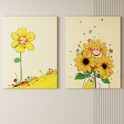 奶油风装饰画 挂画