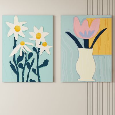 奶油风装饰画 挂画