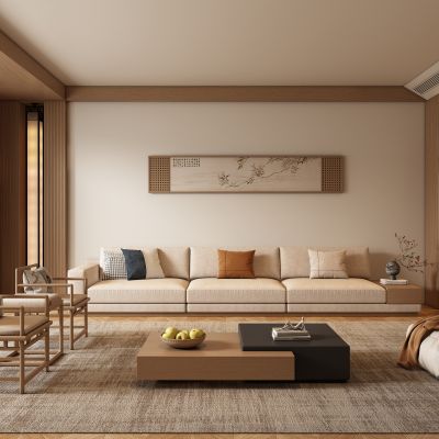 新中式宋式客厅