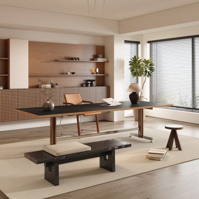 中古现代书房 卧室书房 客厅书房 别墅书房 中古侘寂书房