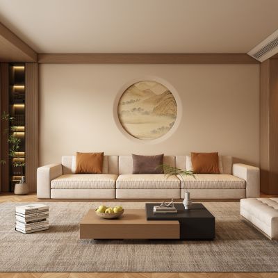 新中式宋式客厅