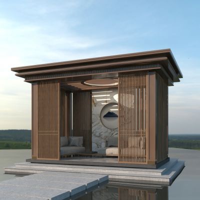 新中式亭子 景观凉亭