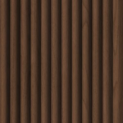 高清无缝连纹长城板木纹格栅波浪板