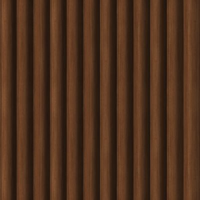 高清无缝连纹长城板木纹格栅波浪板