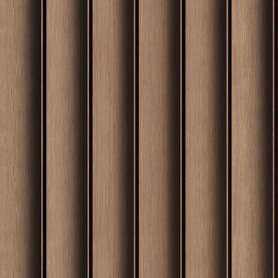 高清无缝连纹长城板木纹格栅波浪板