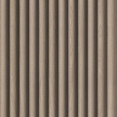 高清无缝连纹长城板木纹格栅波浪板